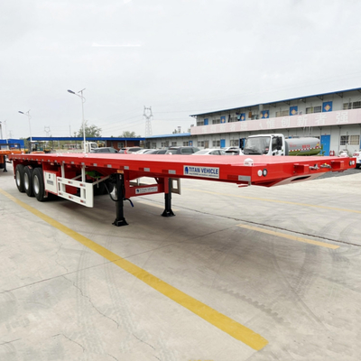 40 Ft Flatbed Semi Truck Trailer for Sale Near Me in Tanzania