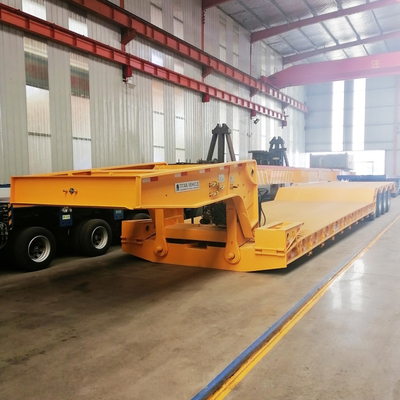 TITAN Removable Detachable Gooseneck Lowboy Trailers for Sale 60/80/100120 Ton Lowboy Trailers for Sale