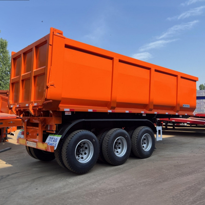 TITAN Hydraulic 3 Axle Tipper Semi Trailer Tractor Tipper Trailer for Sale Near Me in Mauritius