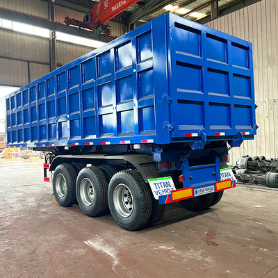 TITAN Hydraulic 3 Axle Dump Trailer Tipper Trailer Tipper Semi Trailer for Sale