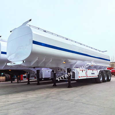 TITAN 3 Axle 42000 Liters Fuel Tank Semi Trailer Oil Diesel Fuel Tanker Trailer for Sale in Ghana