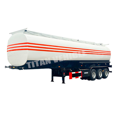 TITAN 3 Axle 45000 Liters Diesel Fuel Trailer Oi Fuel Tanker Trailer for Sale in DRC