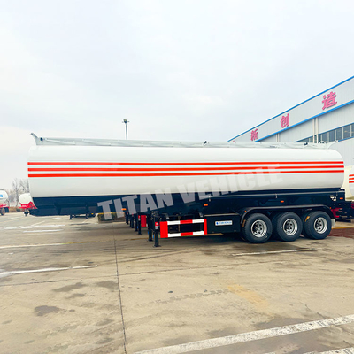 TITAN 3 Axle 45000 Liters Diesel Fuel Trailer Oi Fuel Tanker Trailer for Sale in DRC