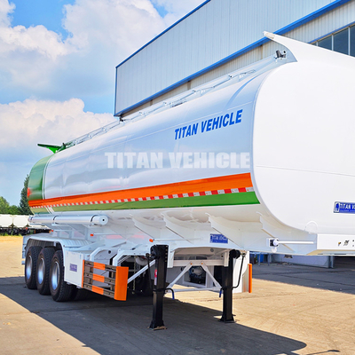 TITAN 3 Axle 42000 liters Diesel Water Oil Fuel Tanker Trailer for Sale in DR Congo