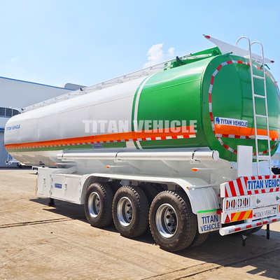 TITAN 3 Axle 42000 liters Diesel Water Oil Fuel Tanker Trailer for Sale in DR Congo