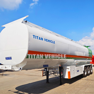 TITAN 3 Axle 42000 liters Diesel Water Oil Fuel Tanker Trailer for Sale in DR Congo
