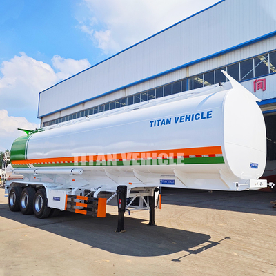 TITAN 3 Axle 42000 liters Diesel Water Oil Fuel Tanker Trailer for Sale in DR Congo