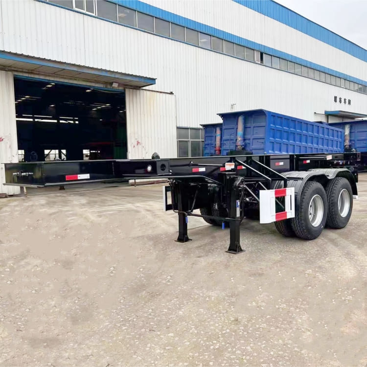 TITAN 2023 20/40 Foot Seaport Container Transfer Skeletal Special Semi Trailer for Sale Near Me